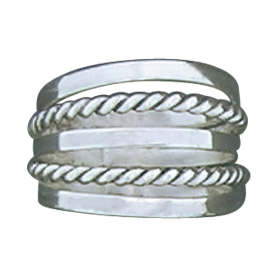 10488ring 5 bands w/rope