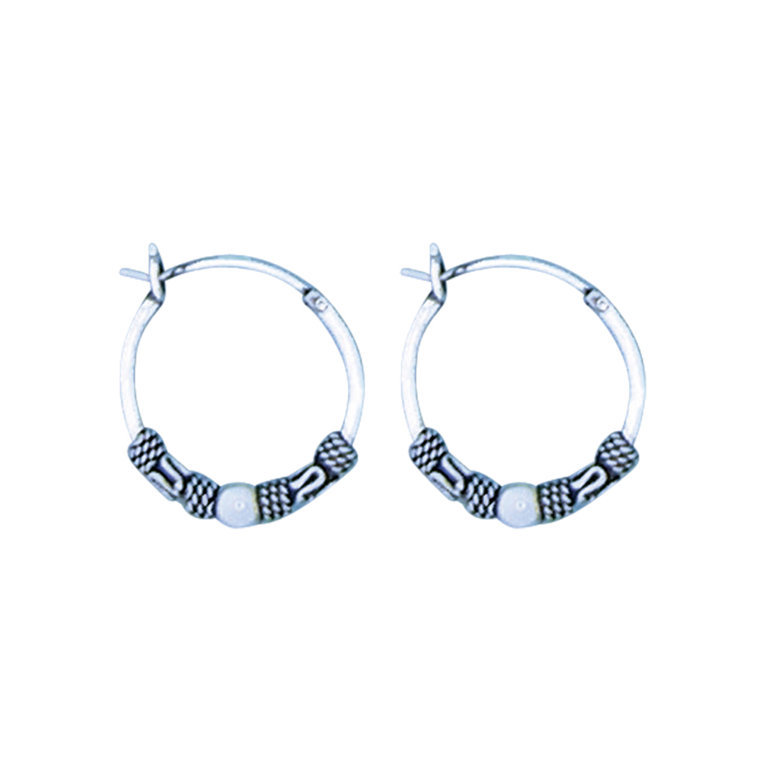 22042hoop Bali bead & wire sm
