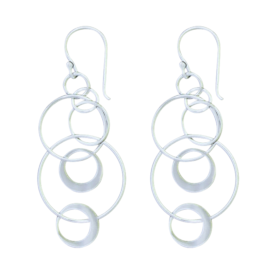 23113earring interlocked hoop