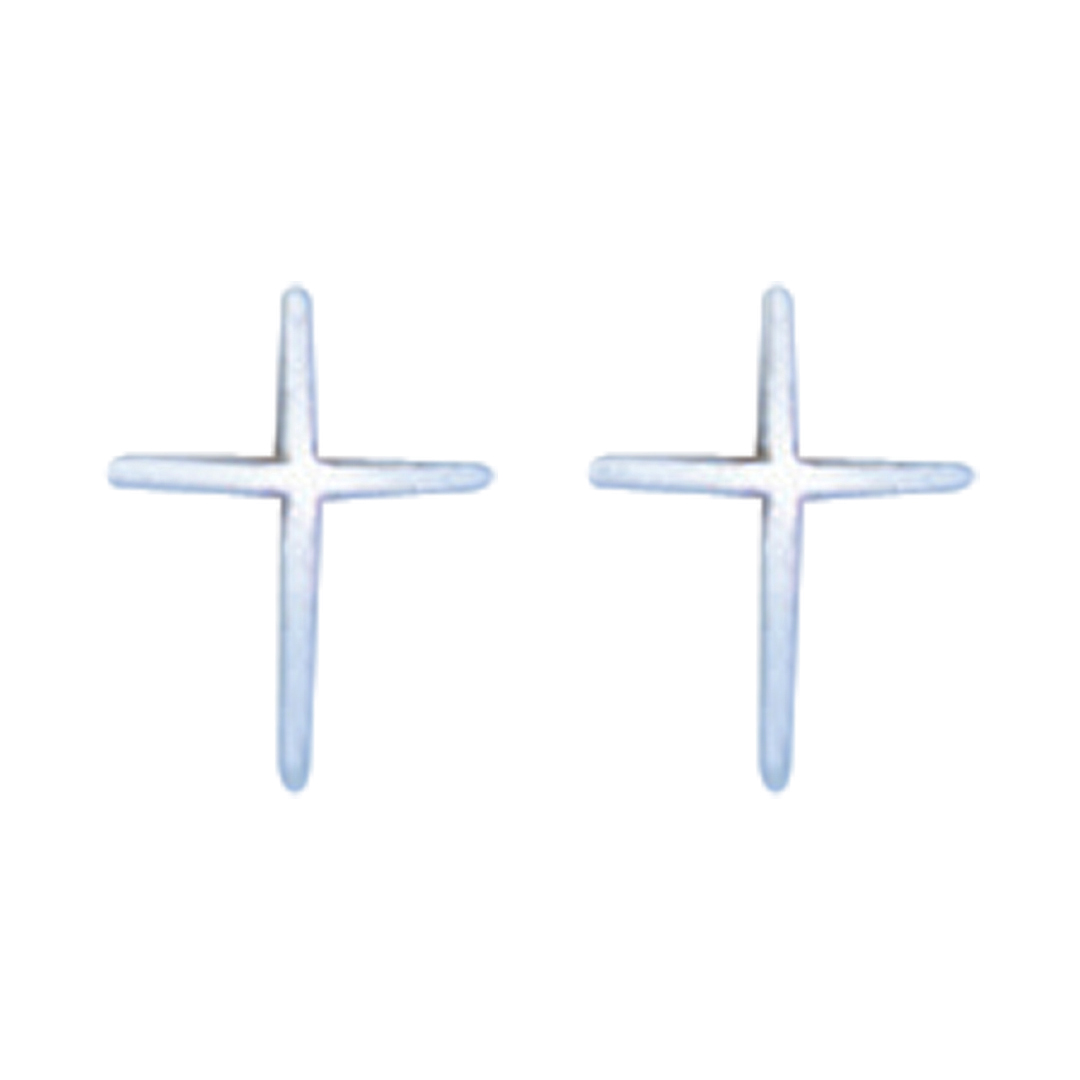 26157ear stud cross
