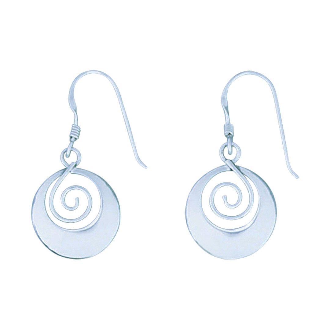 26162earring spiral in circle