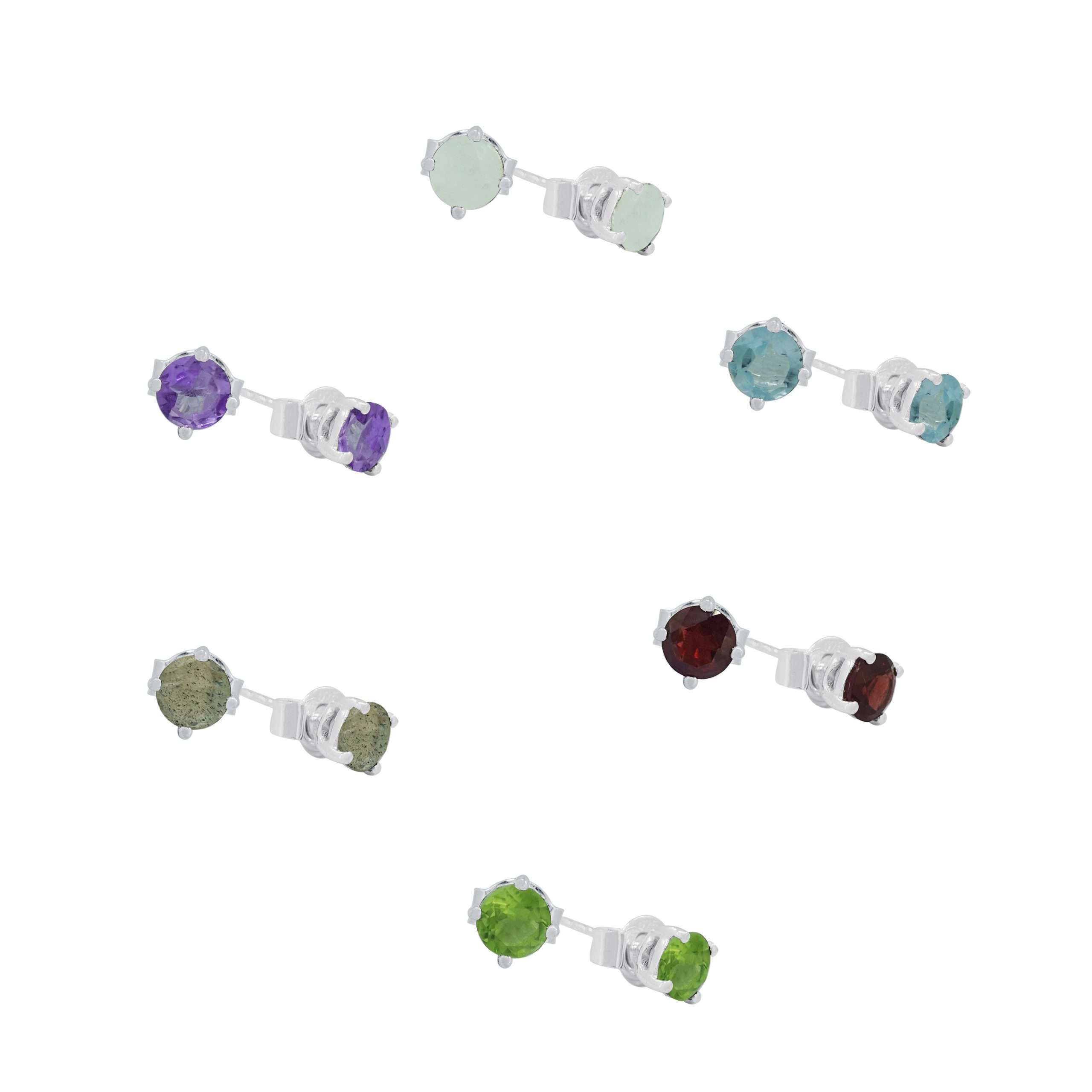 20145<br>ear stud 5mm round - Image 6