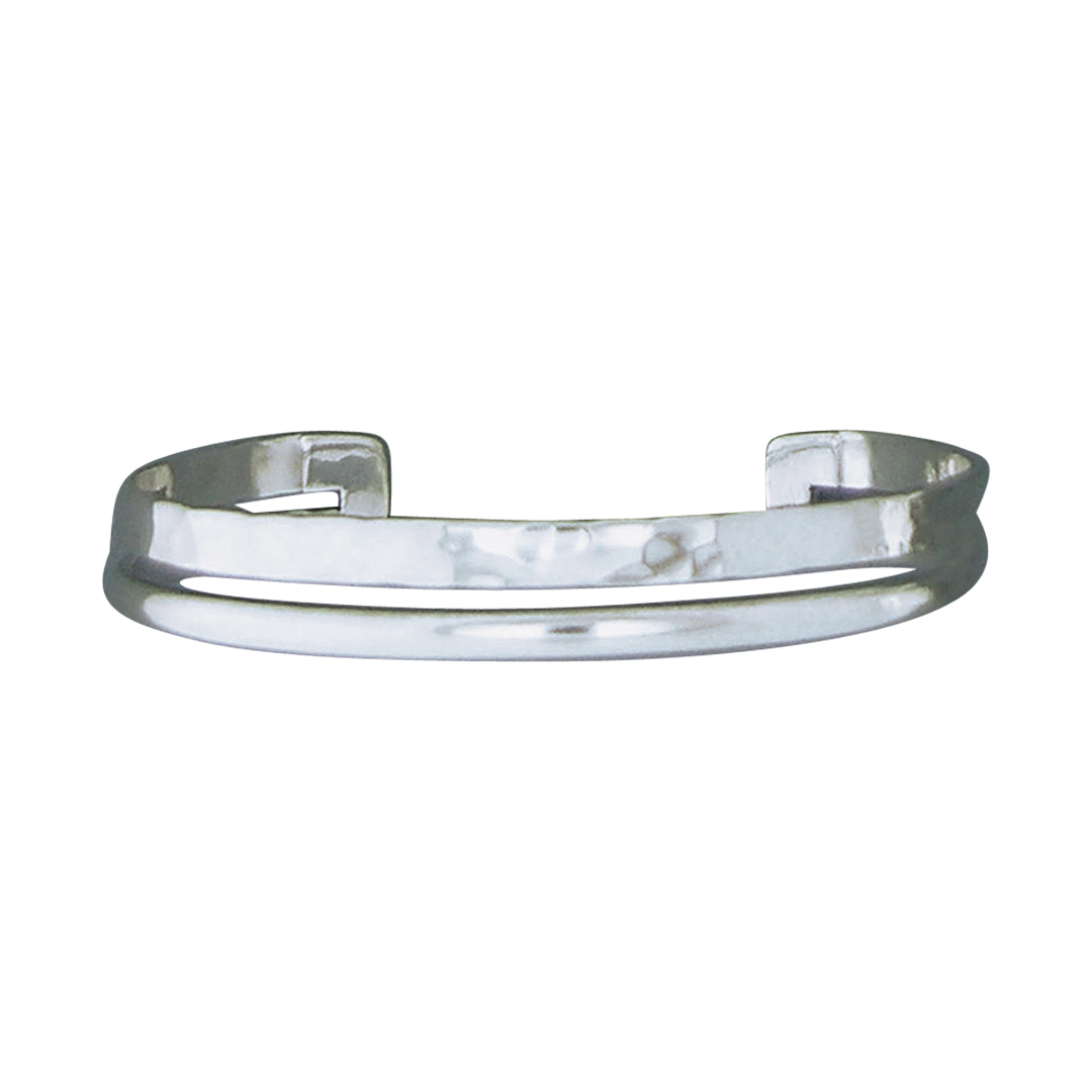 43469cuff hammered + plain bars