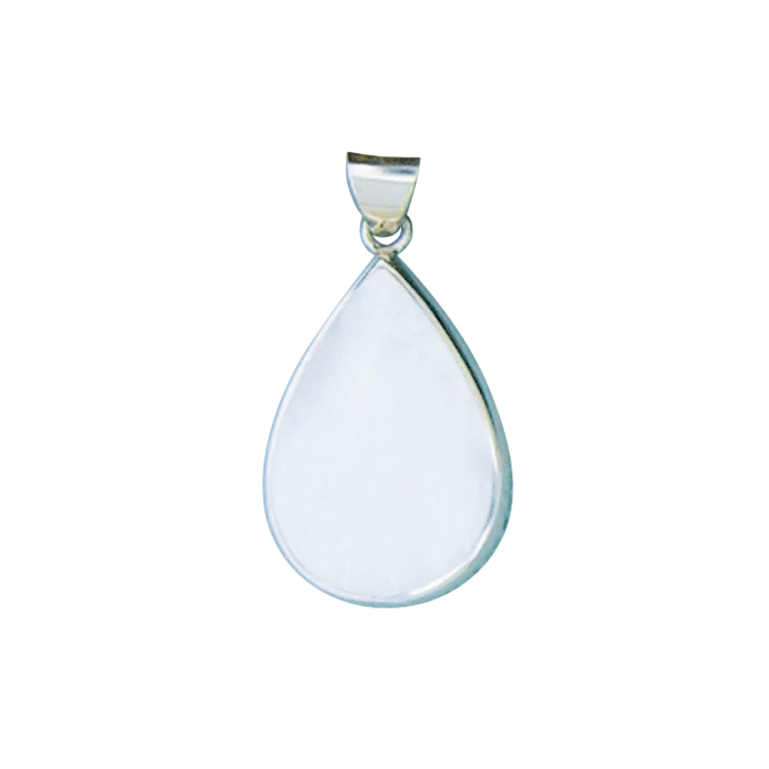 63998pendant MOP teardrop