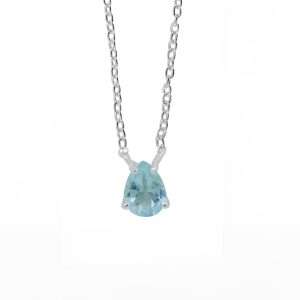 50150<br>necklace 6x8mm teardrop