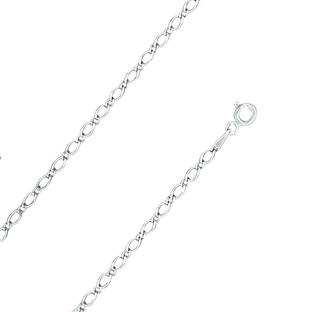 C2632-10anklet 1+1 rombo/Fig 9" + 1" ext.