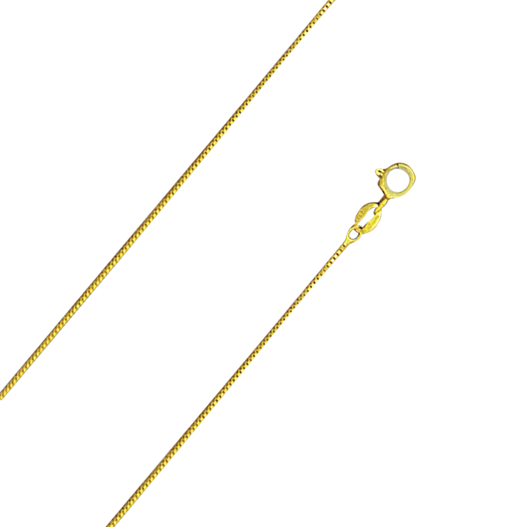 C3240-16chain box 015 22kt vermeil 16"