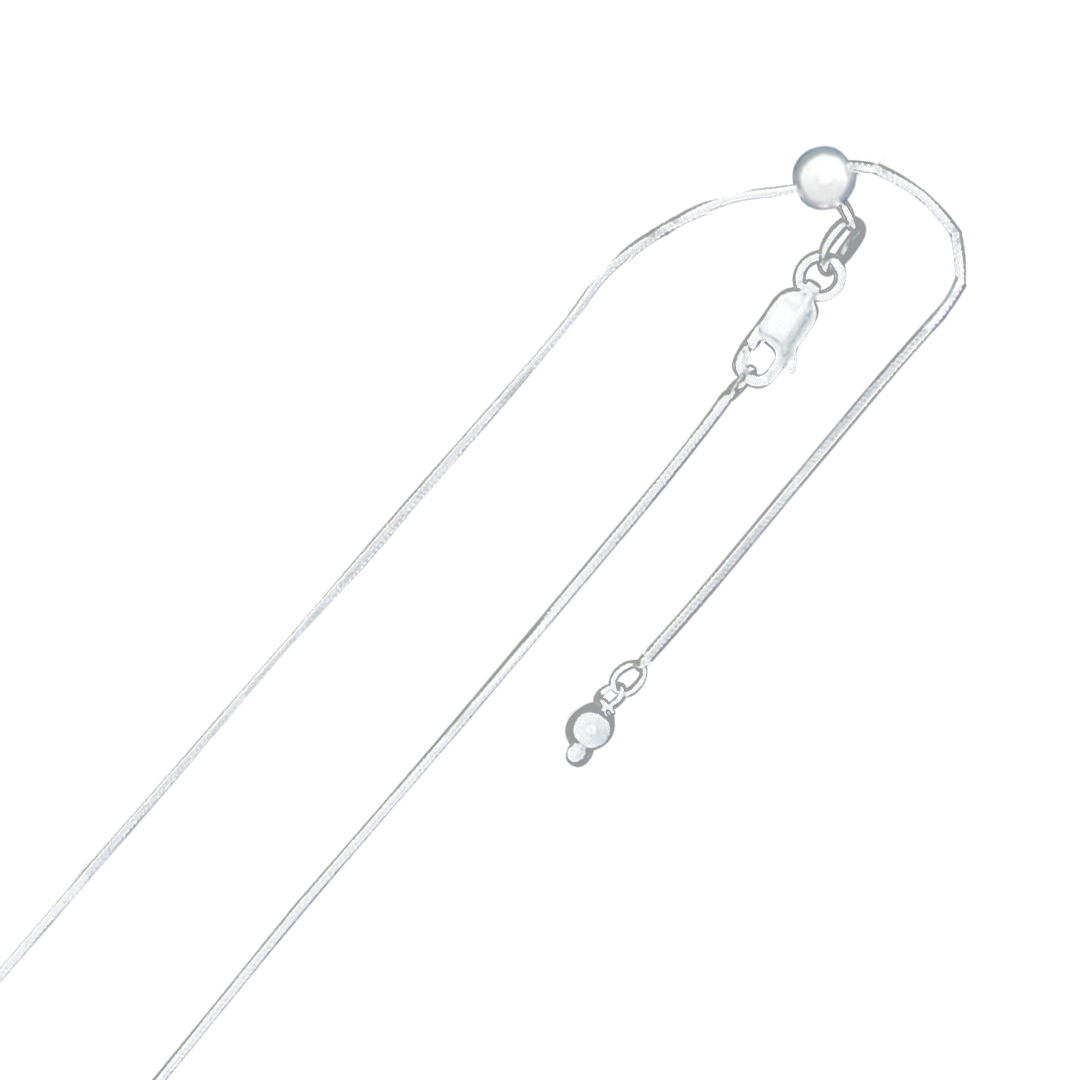 C4181-22chain adjustable 8 sided snake 025 - 22"