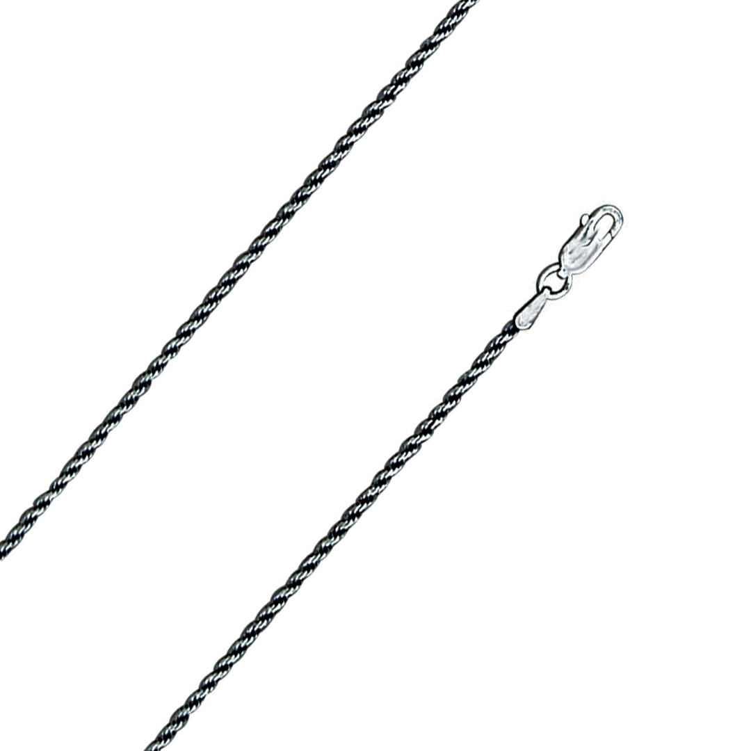 C7710-16chain D/C rope 035 Antiqued 16"