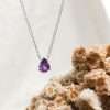 50150<br>necklace 6x8mm teardrop - Thumbnail Image 2