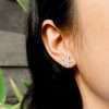 23219<br>stud clear crystal starfish - Thumbnail Image 2