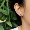 20147<br>ear stud pear 5x7mm - Thumbnail Image 2