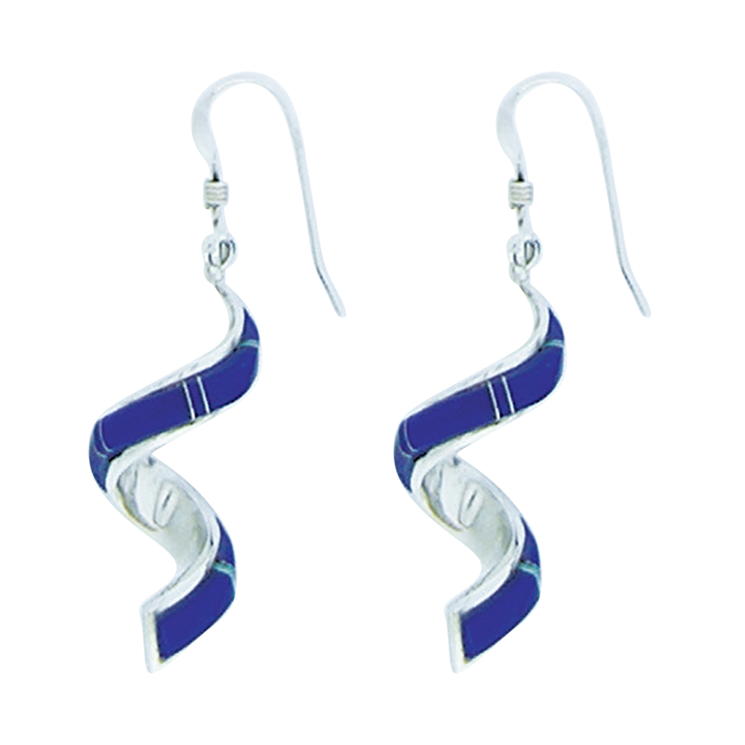 E-0633Searring Inlay thin spiral