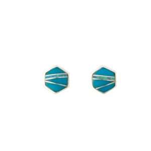 E-0645S<br>ear stud Inlay hexagon