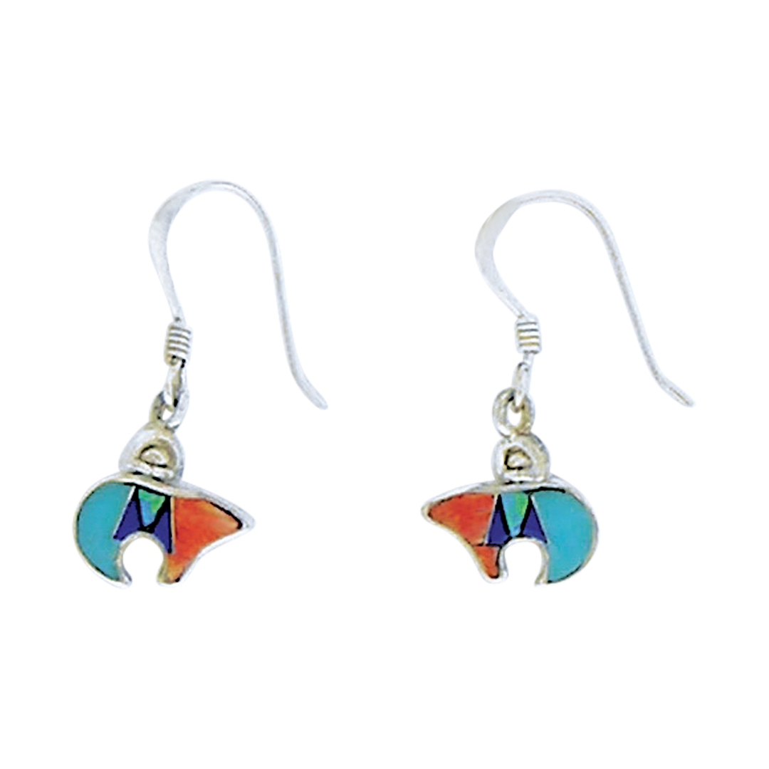 E-1129Searring Inlay sm bear
