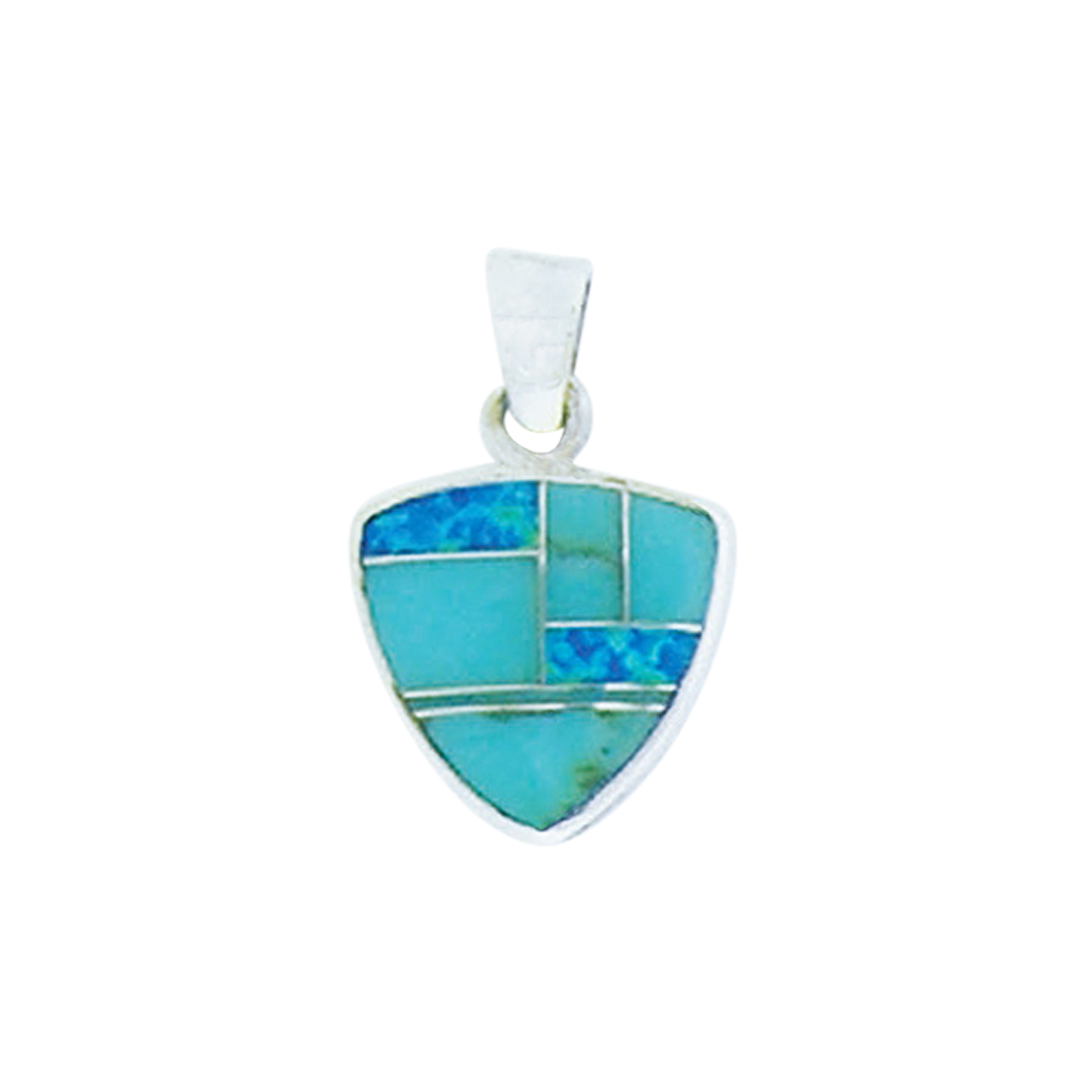 P-2242Spendant Inlay trillion