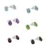 20147<br>ear stud pear 5x7mm - Thumbnail Image 4