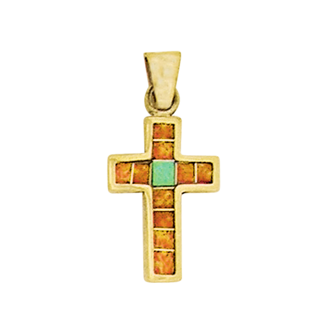 OPP-0521B-Close-Out  pendant cross straight - pendant is sold without chain or cord
