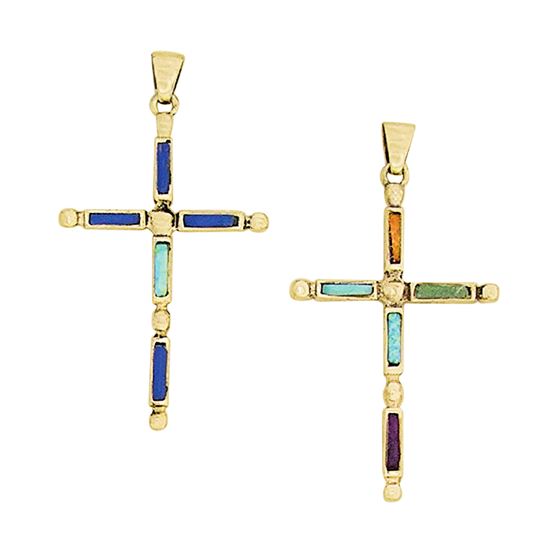 OPP-2128B-Close-Out  pendant thin cross - pendant is sold without chain or cord