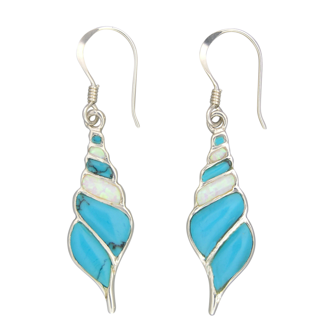 E-2354S earring inlay shell