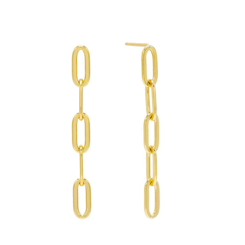 92007 ear stud  pearl w/ CZ - 18K GP .925