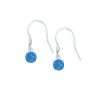 23585-bl<br>earring opal 5mm on ear wire - Thumbnail Image 2