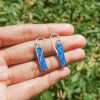 23588-bl<br>earring rectangle Opal - Thumbnail Image 3