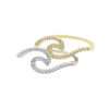 57220  necklace starfish pave 16" + 2" ext. Sterling Silver RP