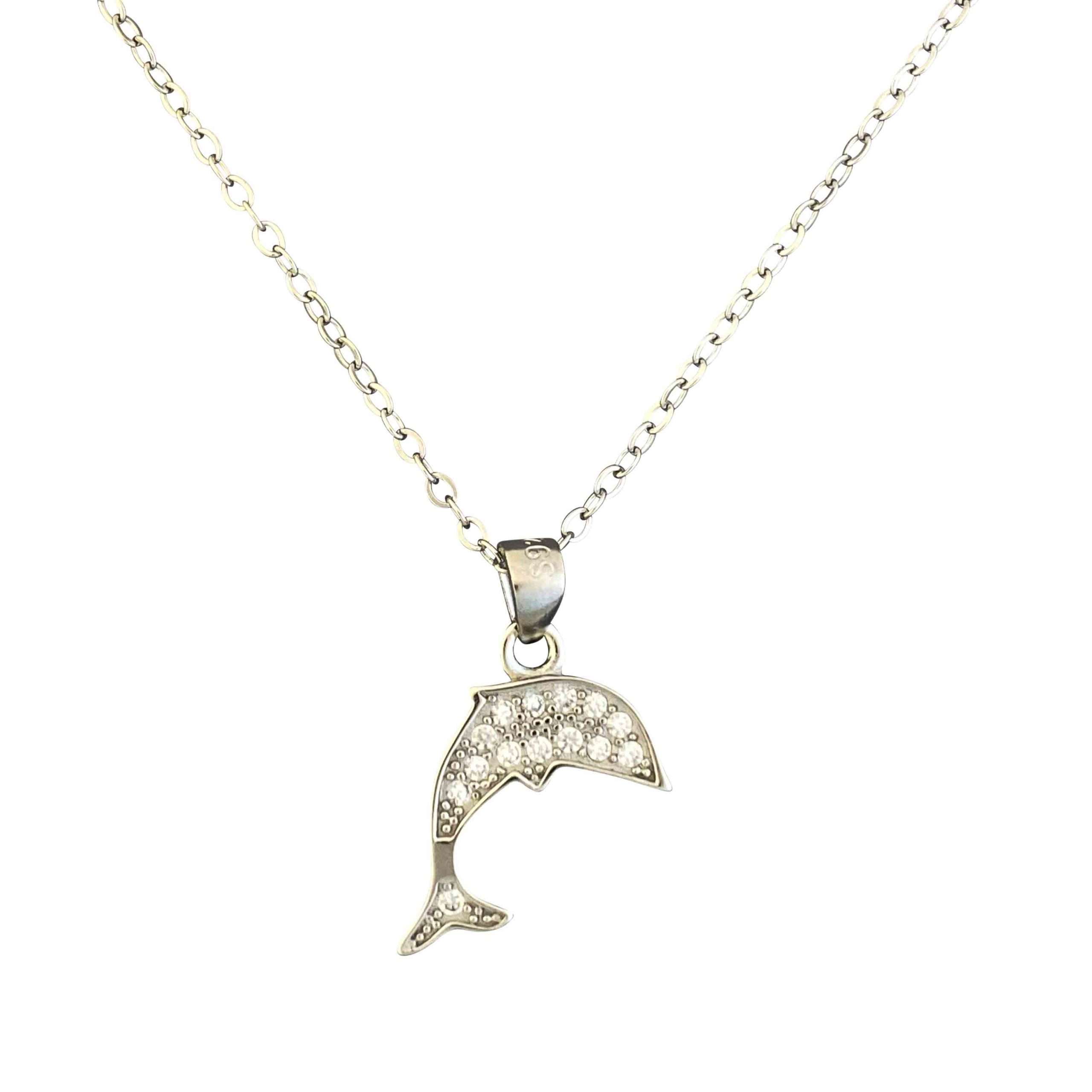 95035 necklace rd opal w/starfish 16" + 2" ext. Sterling Silver GOLD PLATED