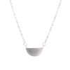 Close-Out-57235 <br> necklace half moon round 16"+2+" ext RP - Thumbnail Image 1