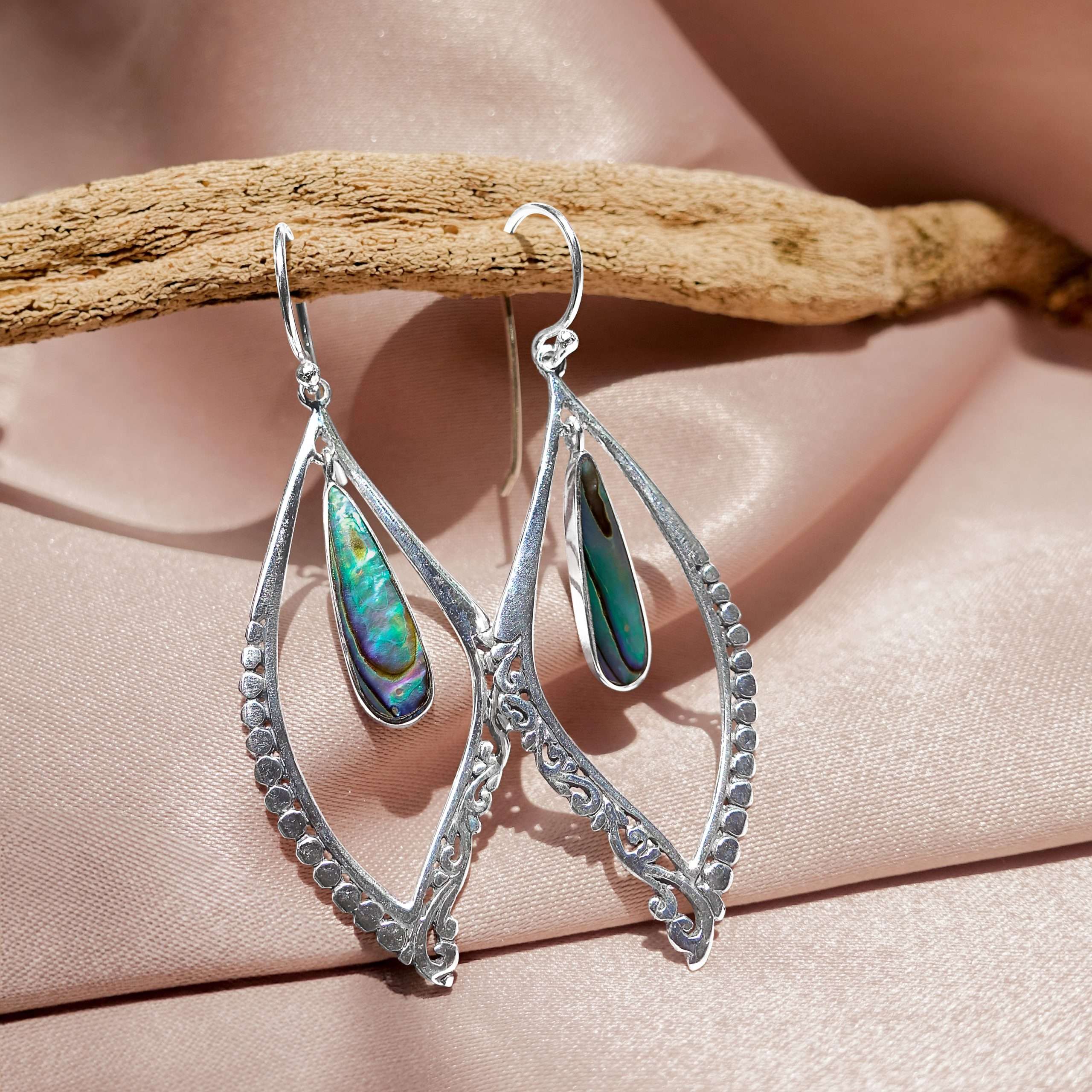 Luna Earring Abalone - 82823-AB - Image 2
