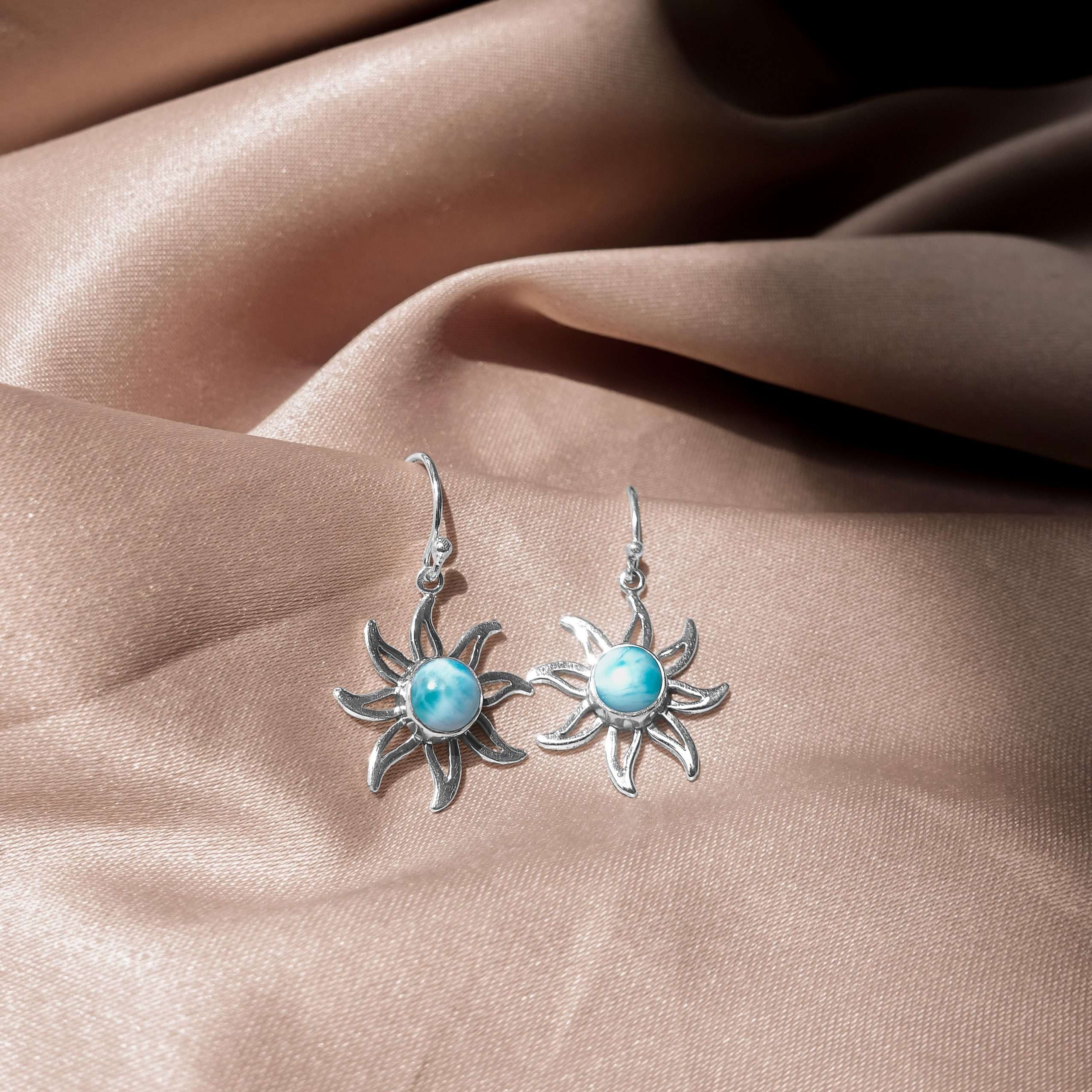 Luna Earring Larimar - 82387 - Image 2