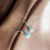 Luna Earring Larimar - 82359 - Thumbnail Image 2