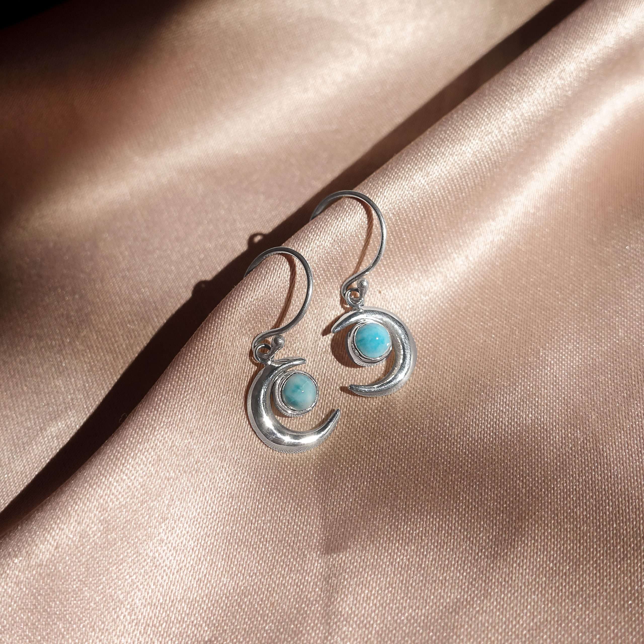 Luna Earring Larimar - 82394 - Image 2