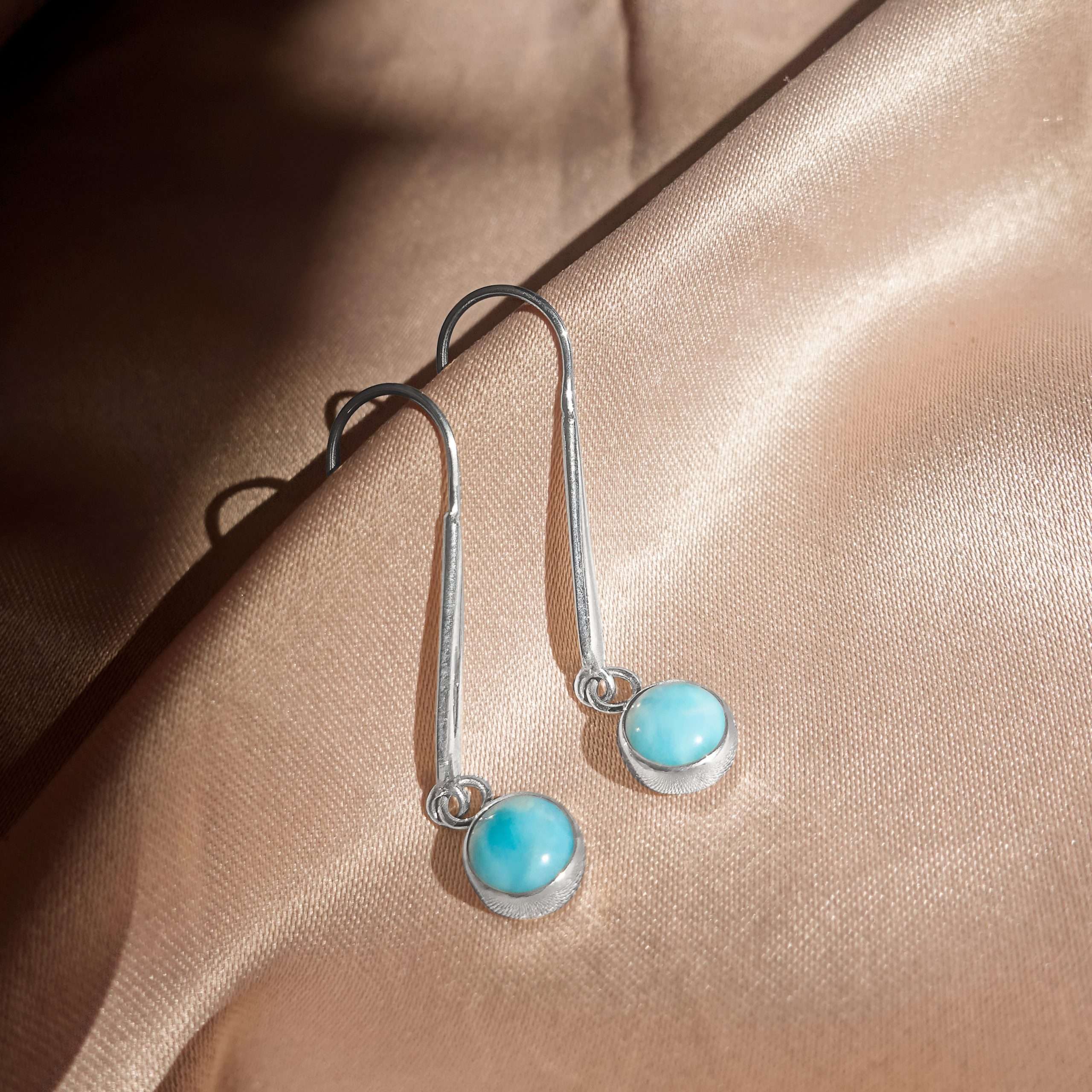 Luna Earring Larimar - 82366 - Image 2