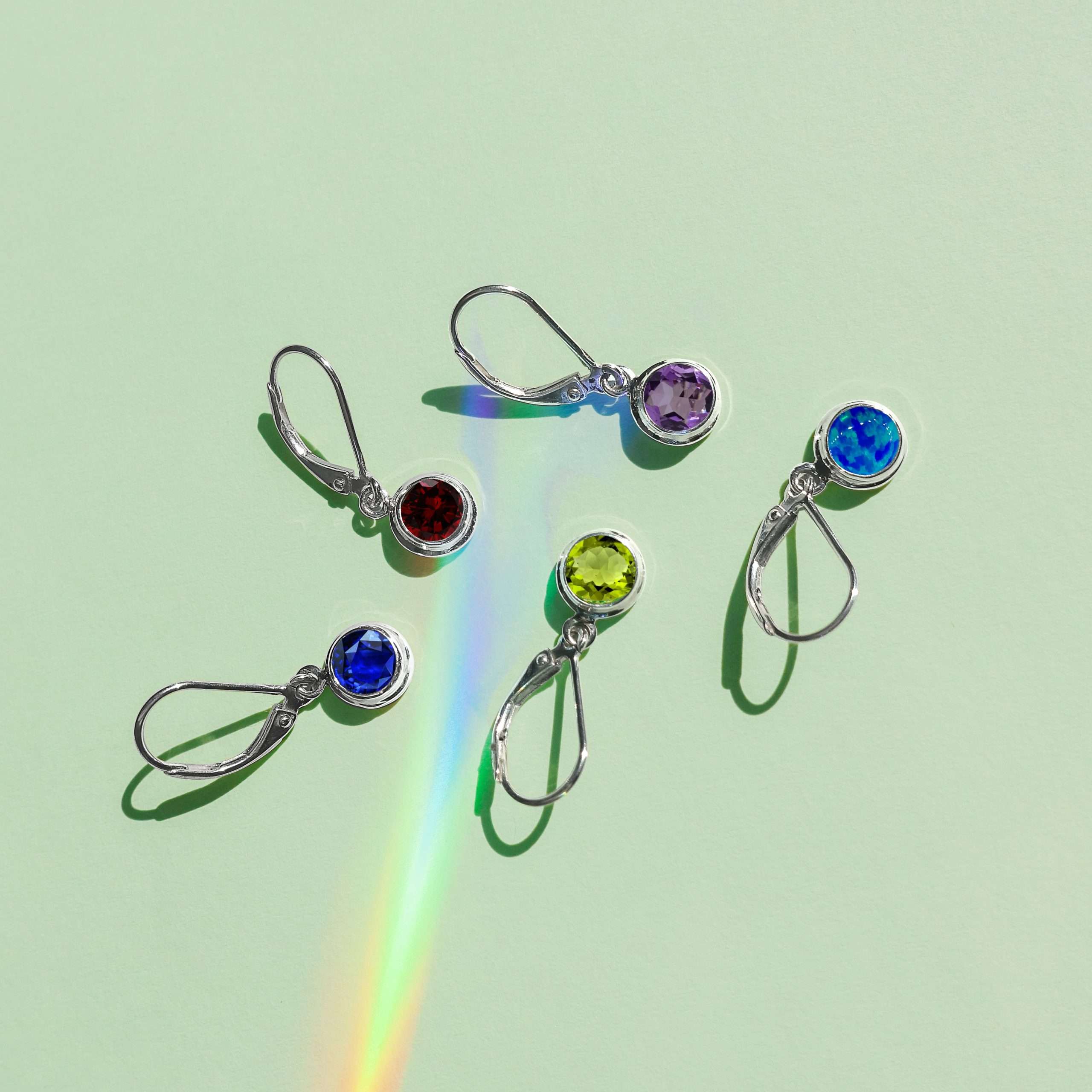 Luna Earring Gemstone - 82704 - Image 2