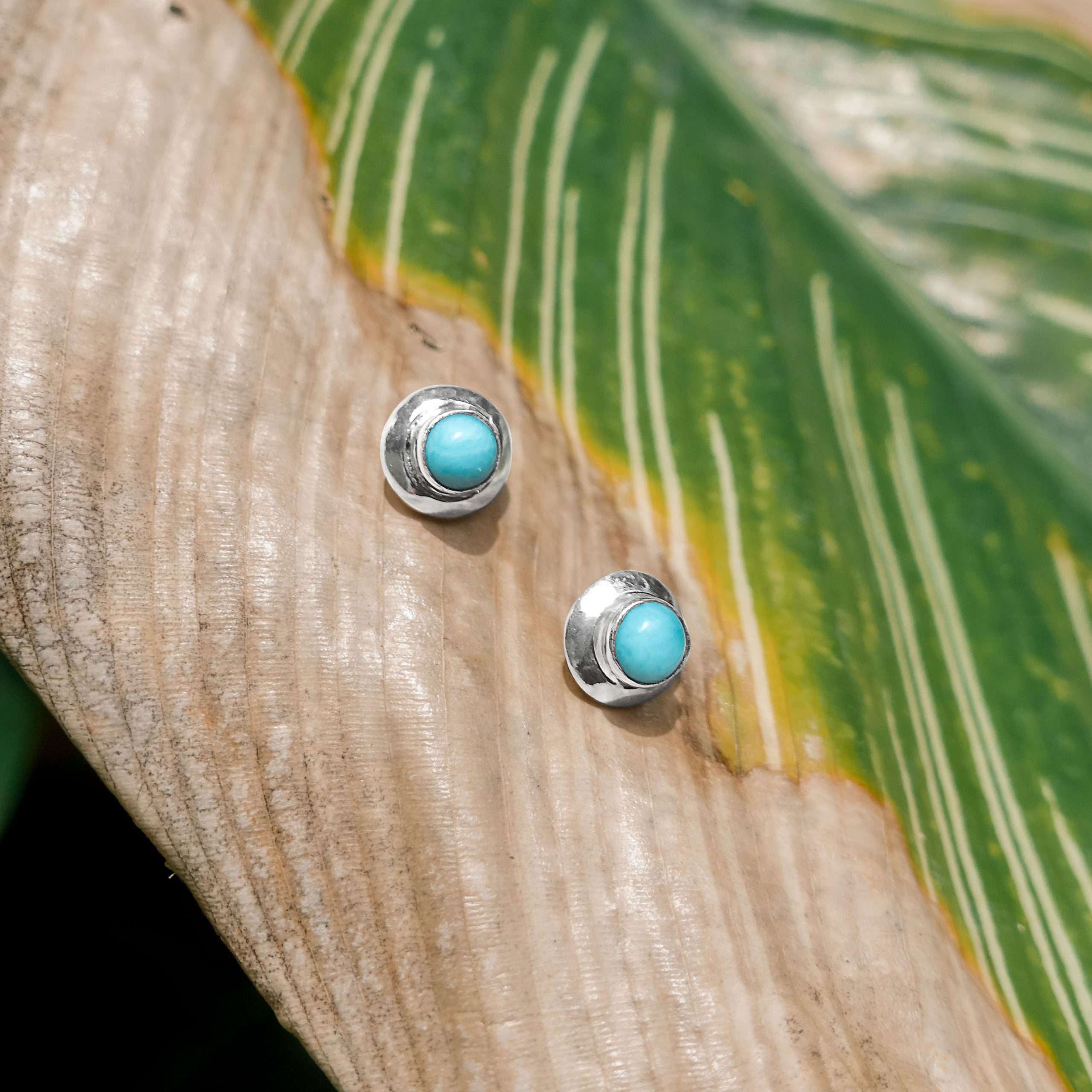 Luna Earstud Larimar - 82418 - Image 2