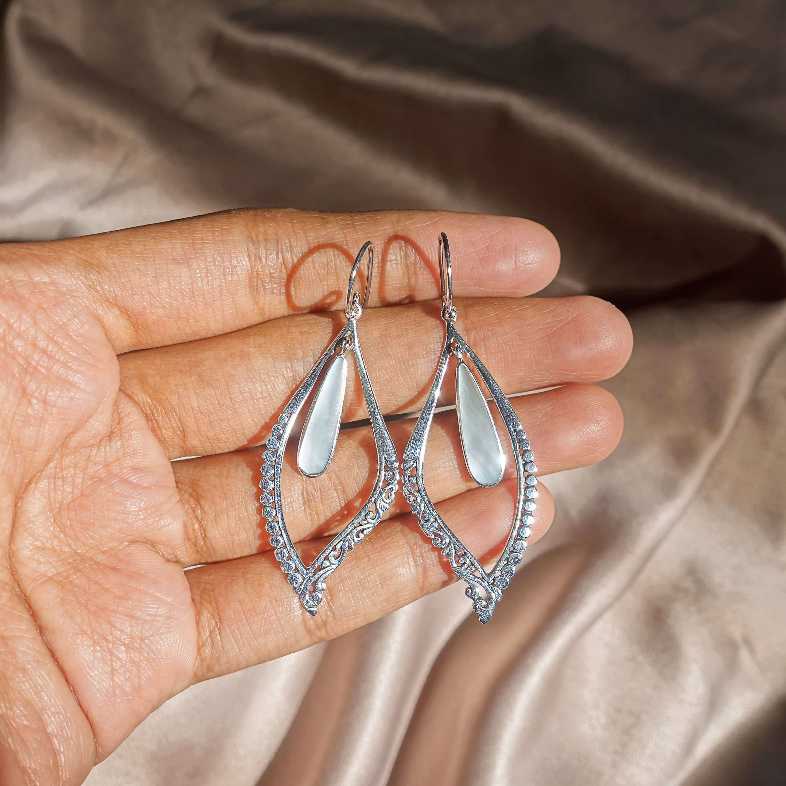 Luna Earring Mop - 82823-MOP - Image 2