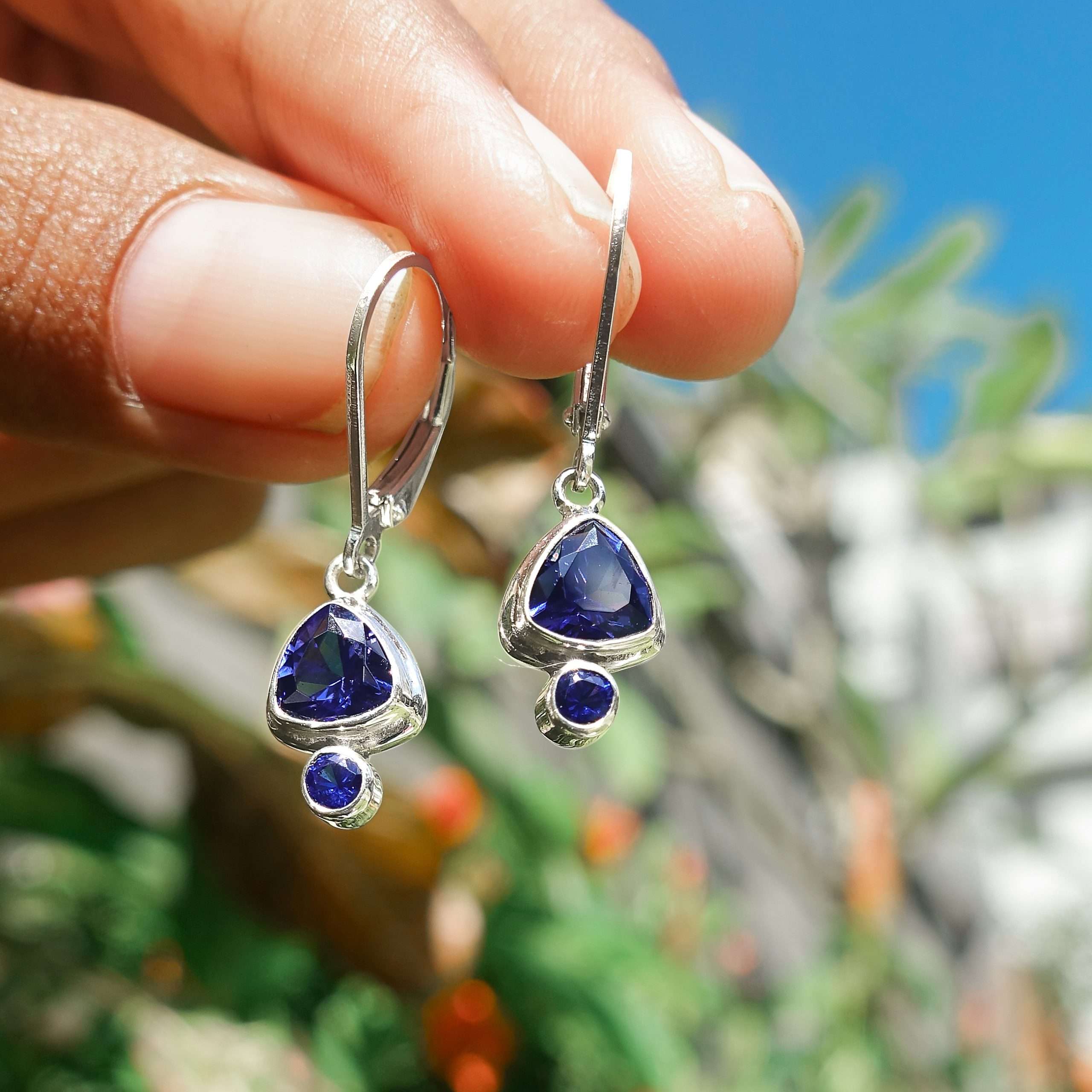Luna Earring Gemstone - 82711 - Image 2
