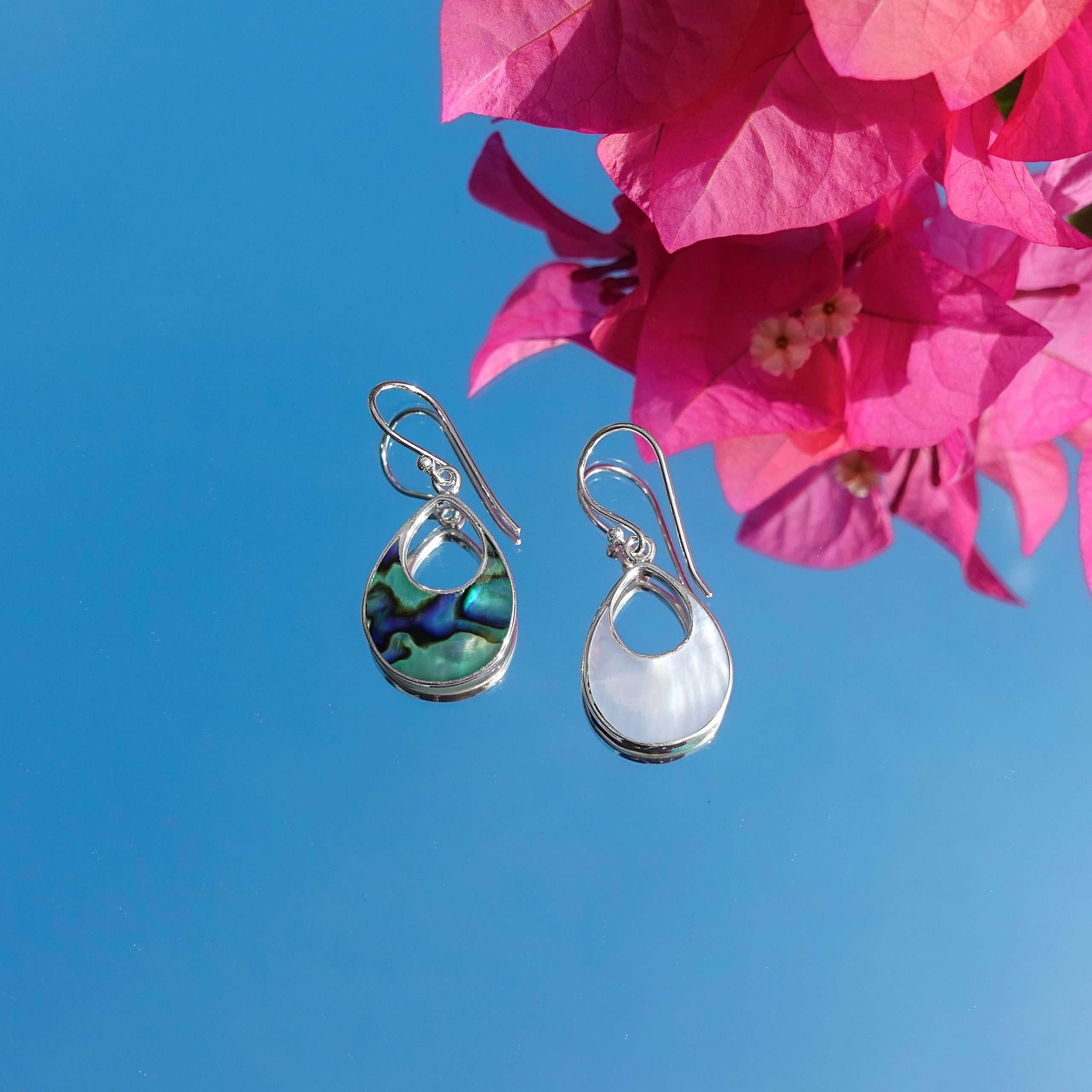 Luna Earring MOP/AB - 82825-MOP/AB - Image 2