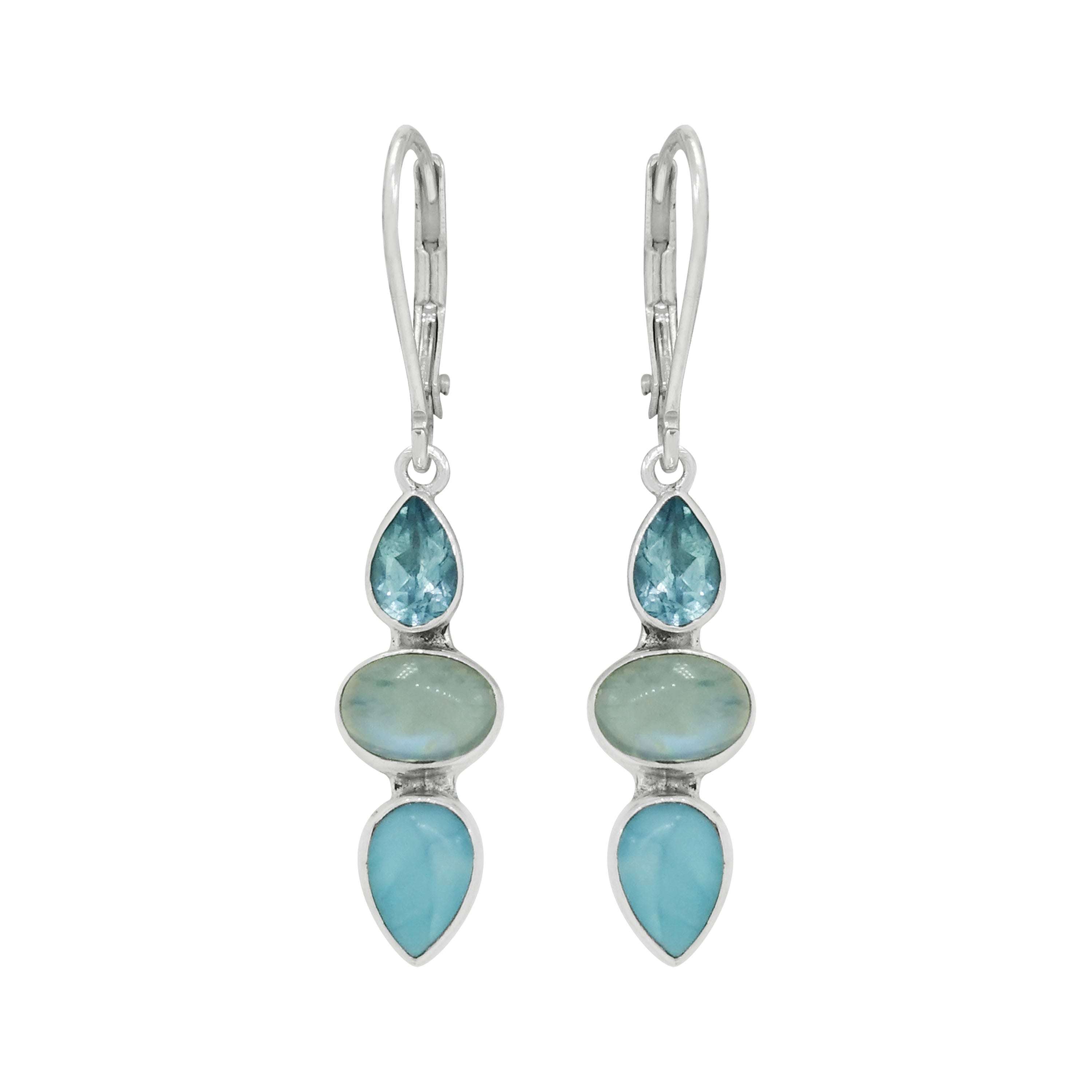 Luna Earring Larimar - 82736 - Image 3