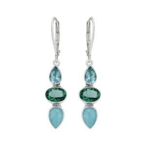 Luna Earring Larimar - 82736