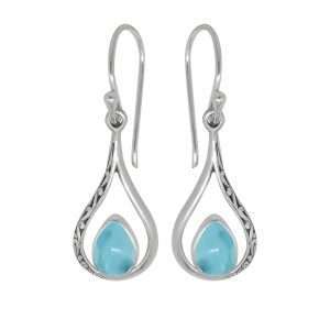 Luna Earring Larimar - 82388