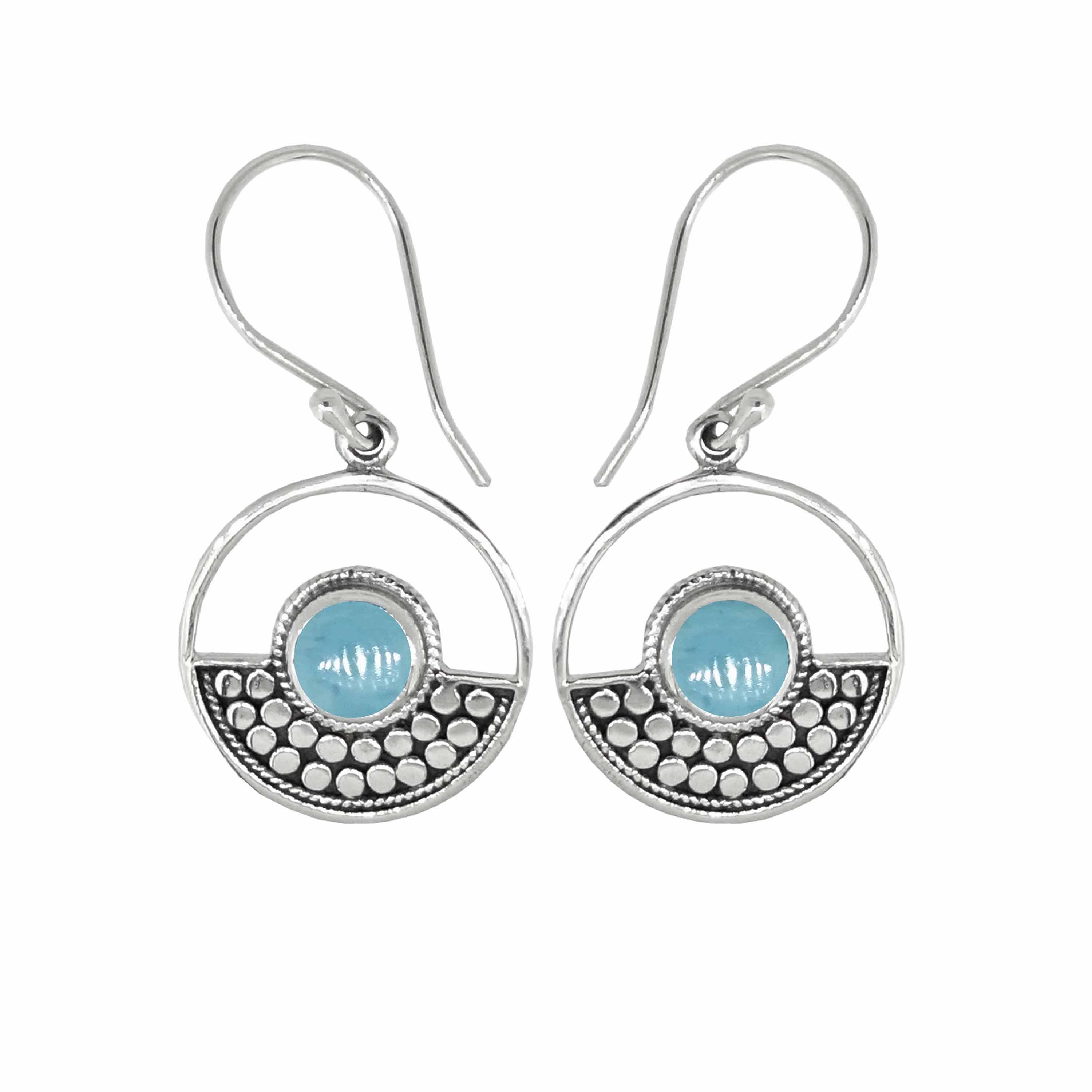 Luna Earring Larimar - 82390 - Image 1