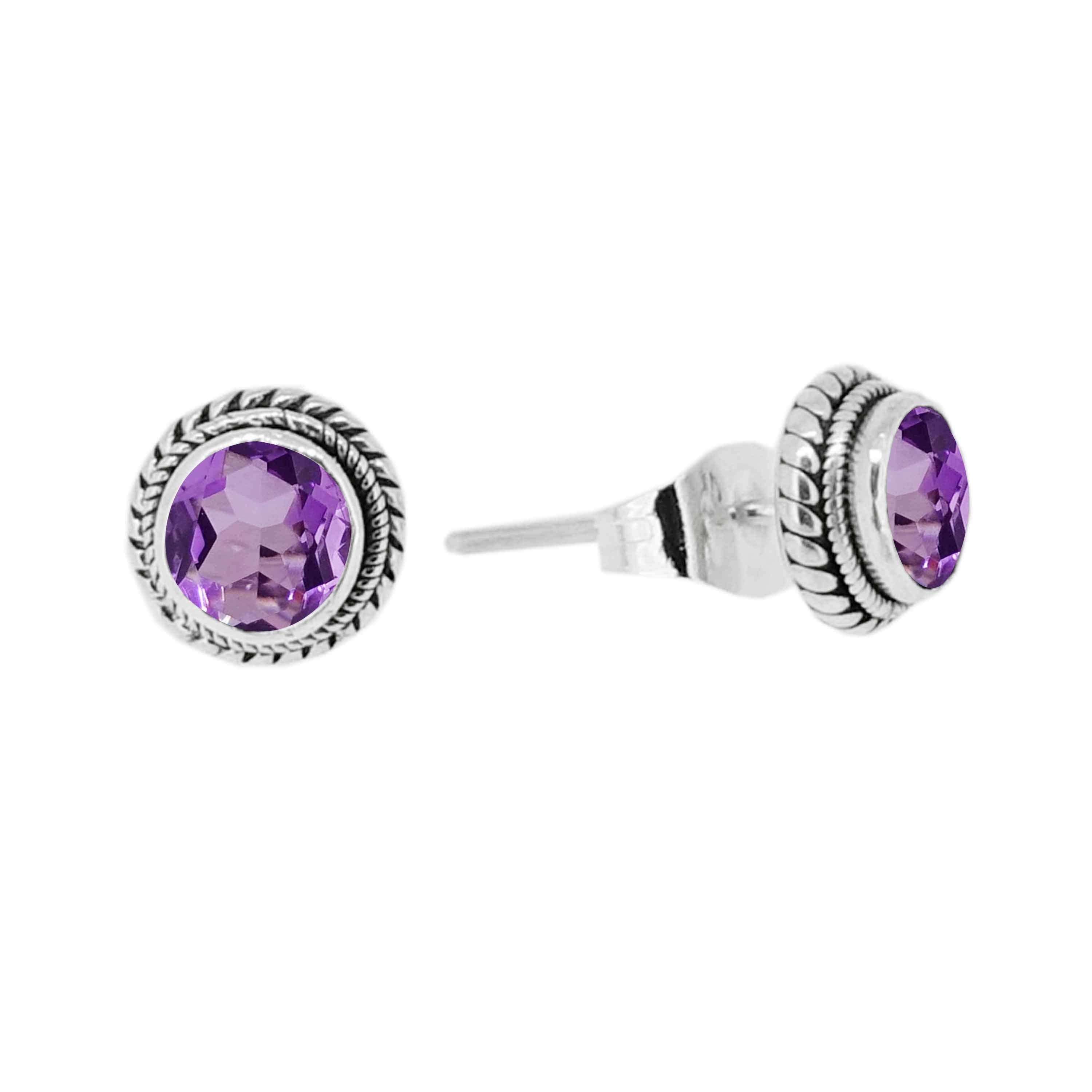 Luna Earstud Gemstones - 82302 - Image 2