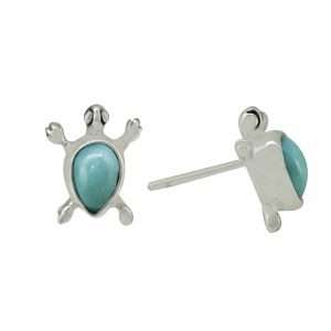 Earstud Larimar