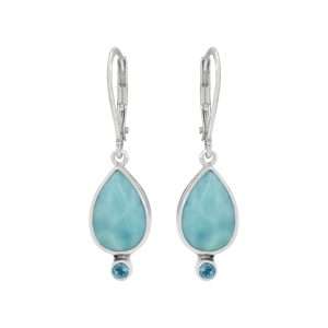 Luna Earring Larimar - 82733