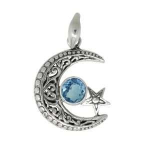 Luna pendant gemstones - 86393