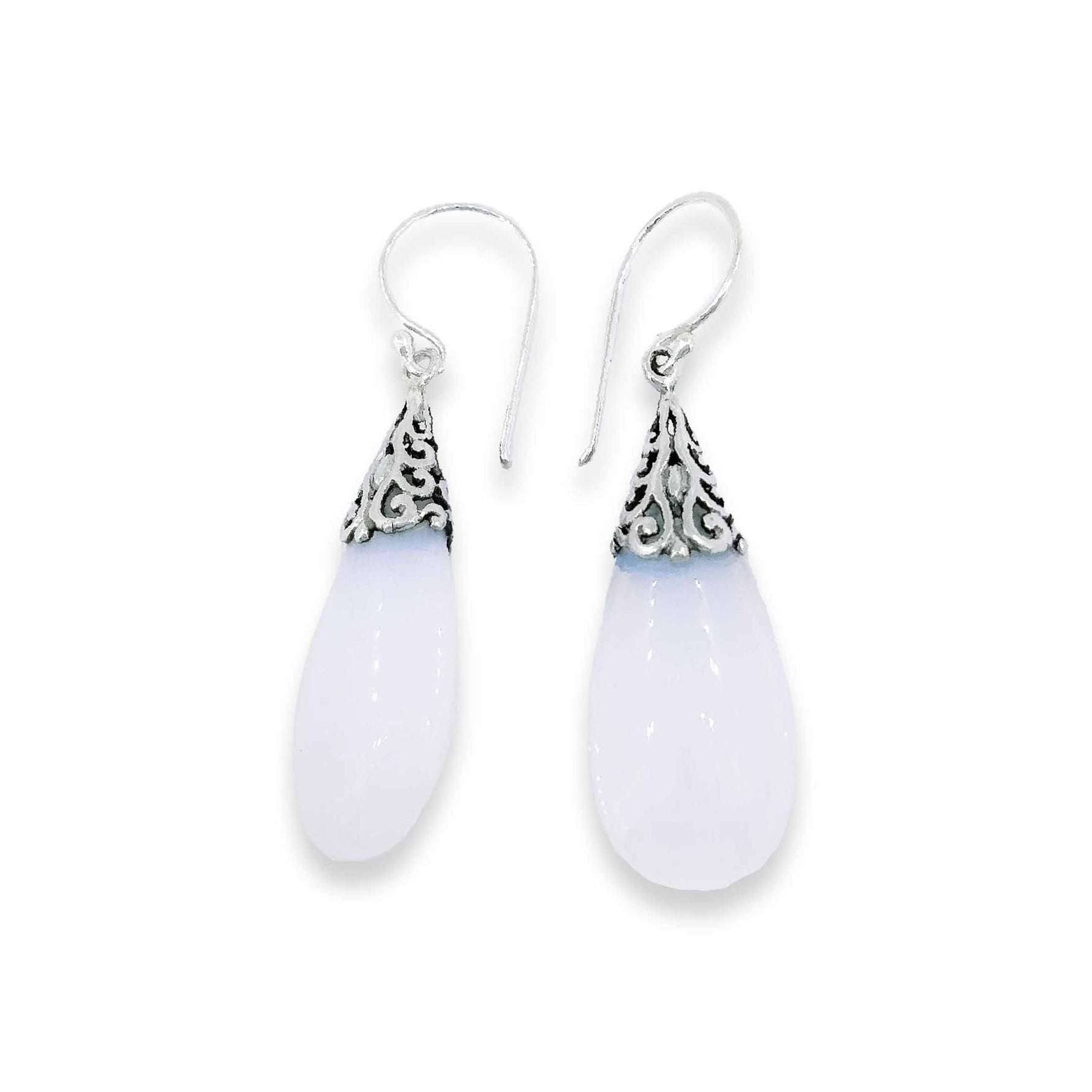 Luna Earring Opalite Drop- 82838 - Image 1