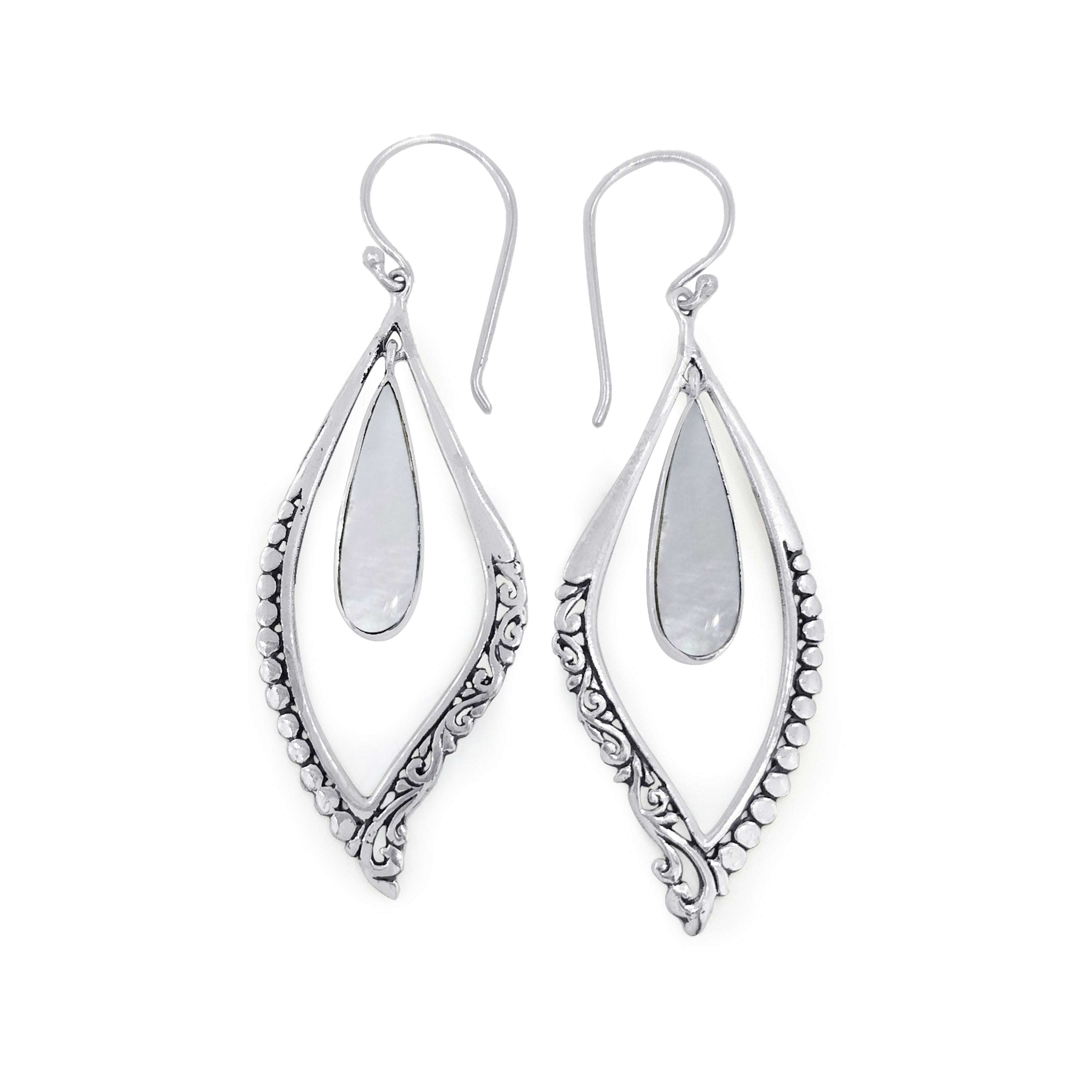 Luna Earring Mop - 82823-MOP - Image 1